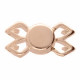 Cymbal ™ DQ metal Magnetic clasp Fylakopi II for Matubo GemDuo - Rose gold